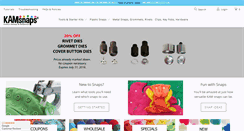 Desktop Screenshot of kamsnaps.com